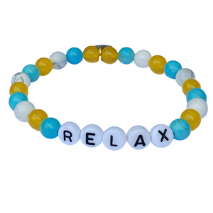 RELAX Beaded Bracelet- by P177Q