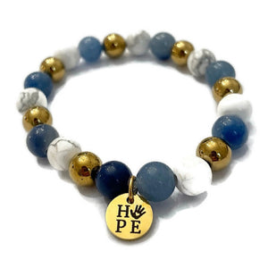 H.O.P.E Beaded Bracelet